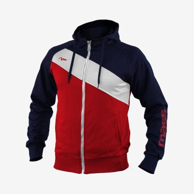 Felpa con cappuccio e zip Gale