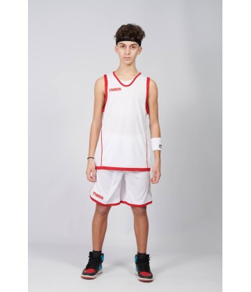 Completo basket economico Boston | Canotta + pantaloncino