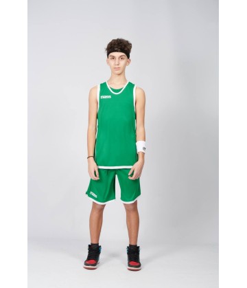 Completo basket economico Boston | Canotta + pantaloncino