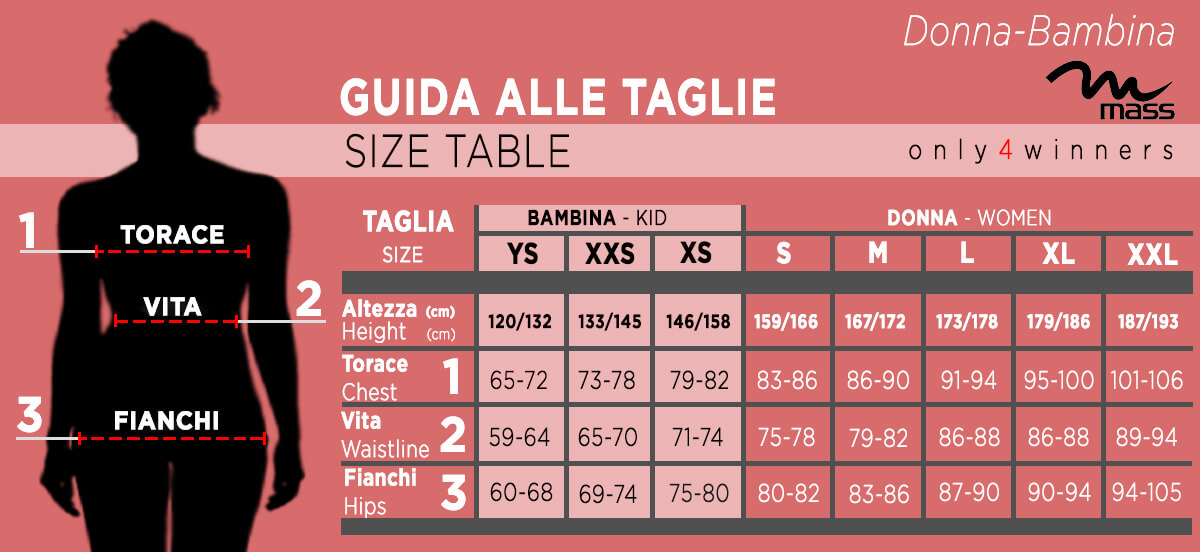 tabella taglie