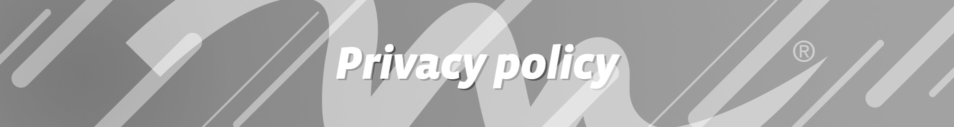 Privacy Policy