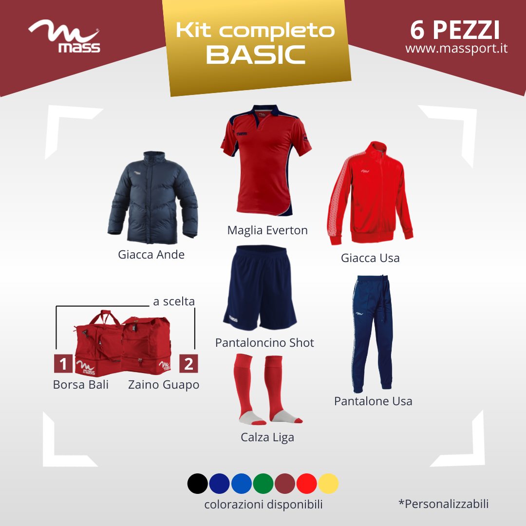 Choose the kit that best suits your needs: