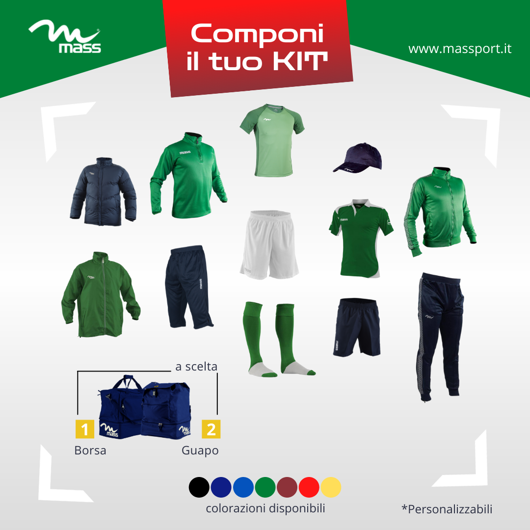 Choose the kit that best suits your needs: